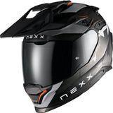 Nexx Y.TRAVL Primal Endurohelm - Zwart/grijs