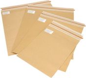 IEZZY Verzendverpakking Sendbag 30/34 x 37 + 9 - 5 cm bruin