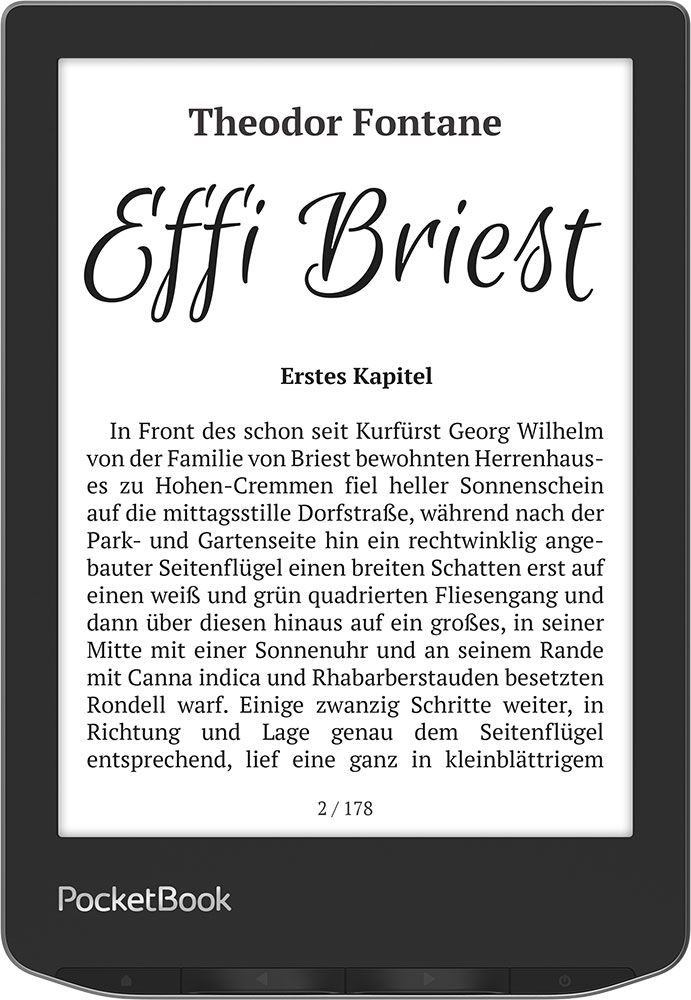 PocketBook Verse e-reader - 6" - 8GB - Zwart/Zilver