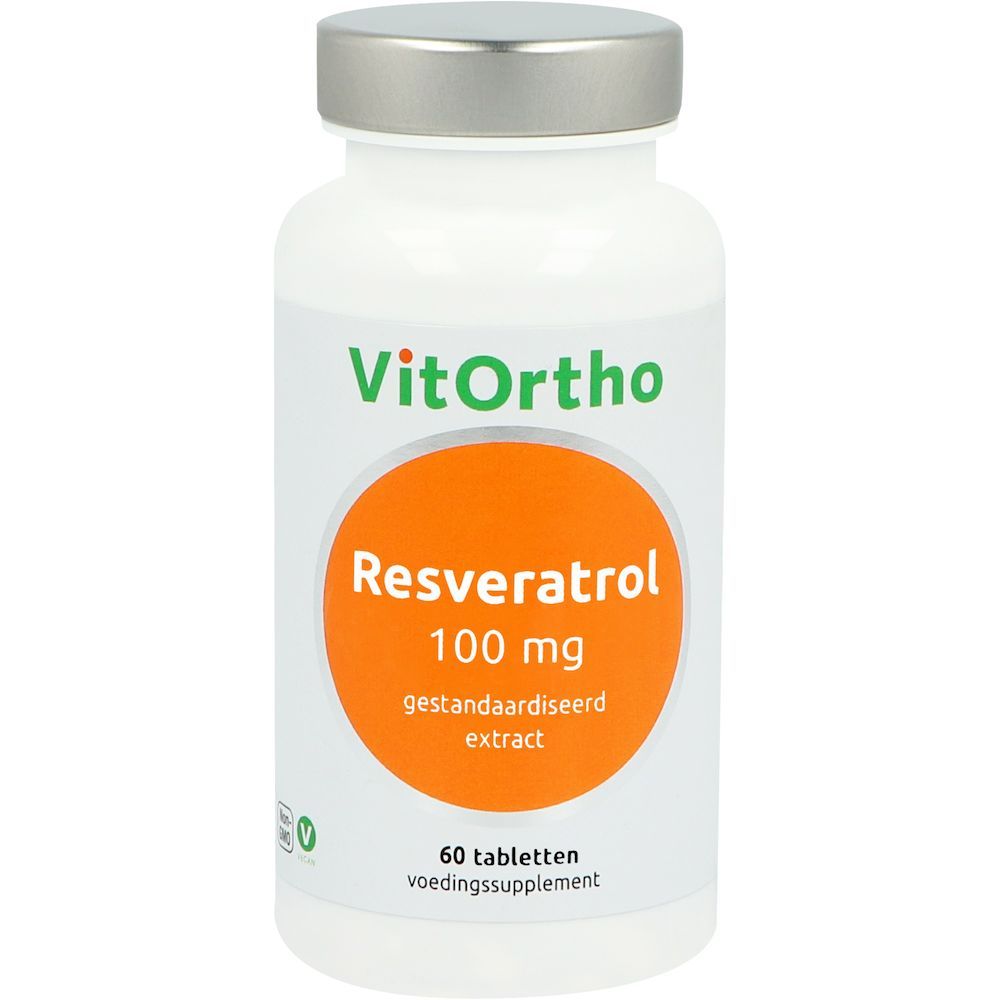 VitOrtho Resveratrol 100 MG Tabletten - 8717056141428