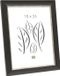 Deknudt Frames fotolijst S45WF2 - zwarte schilderstechniek - 18x24 cm