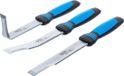 BGS technic BGS Carrosserie snijbeitelset 3 delig - Zwart/blauw