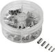 Vogt Verbindungstechnik 737009 Assortiment adereindhulzen 4 mm², 6 mm², 10 mm², 16 mm² Ongeïsoleerd Metaal 230 stuk(s)