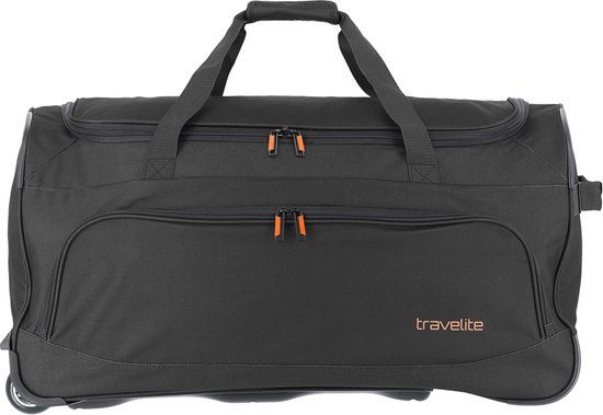 Travelite Basics Reistas met wielen - Zwart - 89L