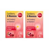 Roter Cystiberry D-Mannose - 2 x 60 tabletten - Voordeelverpakking