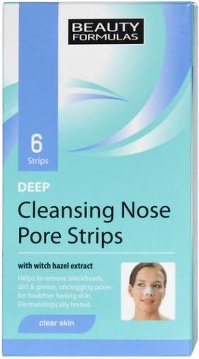 Beauty Formulas Diepe reiniging neus porie strips