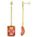 Thomas Sabo Dames Oorringen Zilver Zirconia Oranje H2071-971-8
