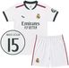 Official Fanwear Real Madrid Voetbaltenue - Arda Güler - Thuis Voetbal Tenue Kinderen - Maat 116 t/m 164 - Seizoen 2026/2027 - Shirt en Broekje - Wit