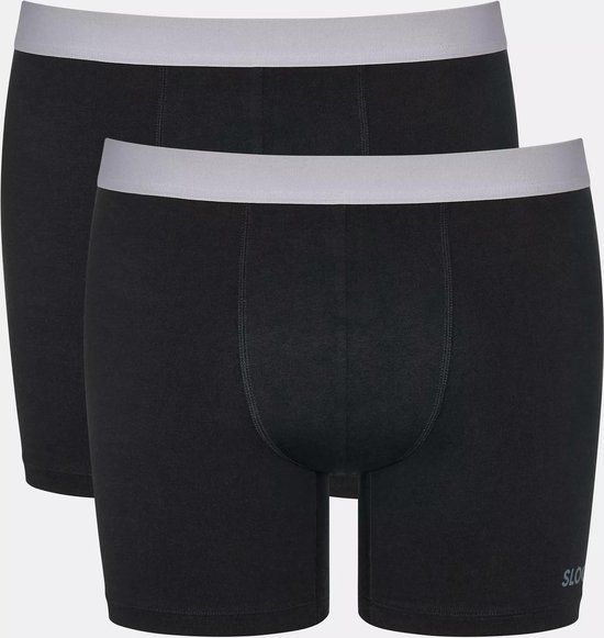 sloggi men GO ABC 2.0 Short 2P Heren Onderbroek - Zwart - XL