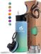 Hydro2go Bouteille d'eau en inox 530 ml – 12h chaud / 24h froid – 3 bouchons – Lagoon