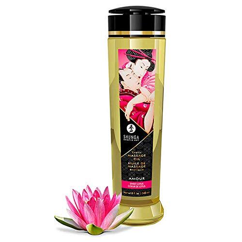 Shunga Erotische massageolie Amour zoete lotus