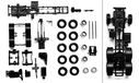 Herpa Trekker-chassis MAN 3-asss vierwielig voertuig 1:87