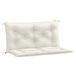 VidaXL Coussin de chaise crème