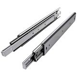 SOTECH 1 Paar (2 stuk) Volledig uitschuifbaar Ladegeleider KV1-100-H53-L1100-NF Lengte 1100 mm Draagkracht 110 Kg gegalvaniseerd