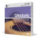 D'Addario EJ26-3D Fosforbronzen Akoestische Gitaarsnaren 11-52, 3 Sets