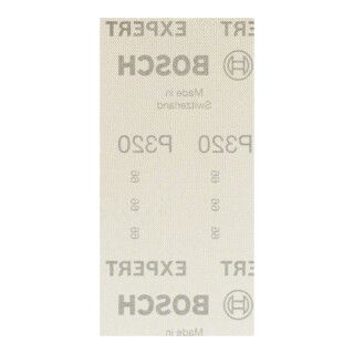 Bosch Expert M480 schuurnet - 93 x 186 mm - G320 - 50 stuks
