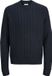 JACK&JONES JJPAUL KNIT CREW NECK Heren Gebreide Trui L Sky Captain