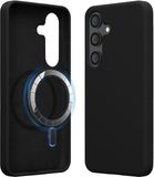 kwmobile telefoonhoesje geschikt voor Samsung Galaxy S25 Plus - Hoesje met magneet compatibel met MagSafe - Smartphone case in zwart