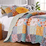 Greenland Home Dekbedset, Calico Patches, 3-delig Full/Queen