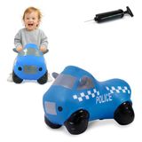 Jamara Skippybal - 460455 Skippy Police Car Blue Junior with Pump