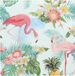 Merkloos Flamingo servetten - 20 stuks - 33 x 33 cm - Tropisch Thema - 3-laags Papieren Servetten