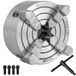 Mophorn K72-125 mandrin de tour, accessoires de mandrin pour perceuses, avec 1 x clé en T, mandrin de tour à 4 mors pour serrer les arbres suspendus/triangles équilatéraux