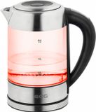 ECG RK 1777 waterkoker van Verre met Inox, LED verlichting en temperatuur instelling