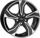 DEZENT KB DARK black polished 6.5Jx16 5x114.3 ET44