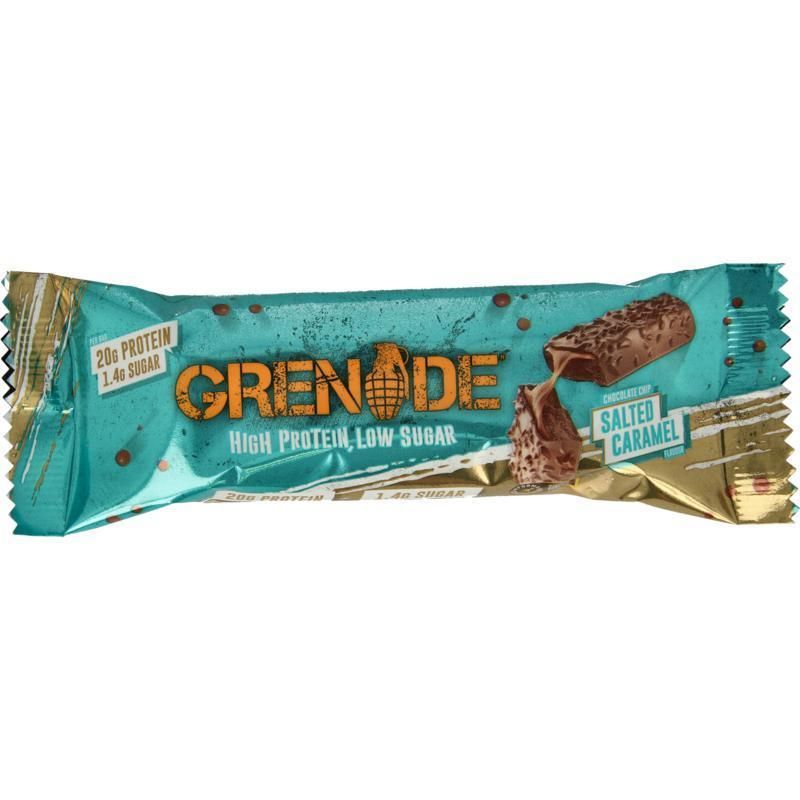 High Protein Bar Chocolate Chip Salted Caramel 60g