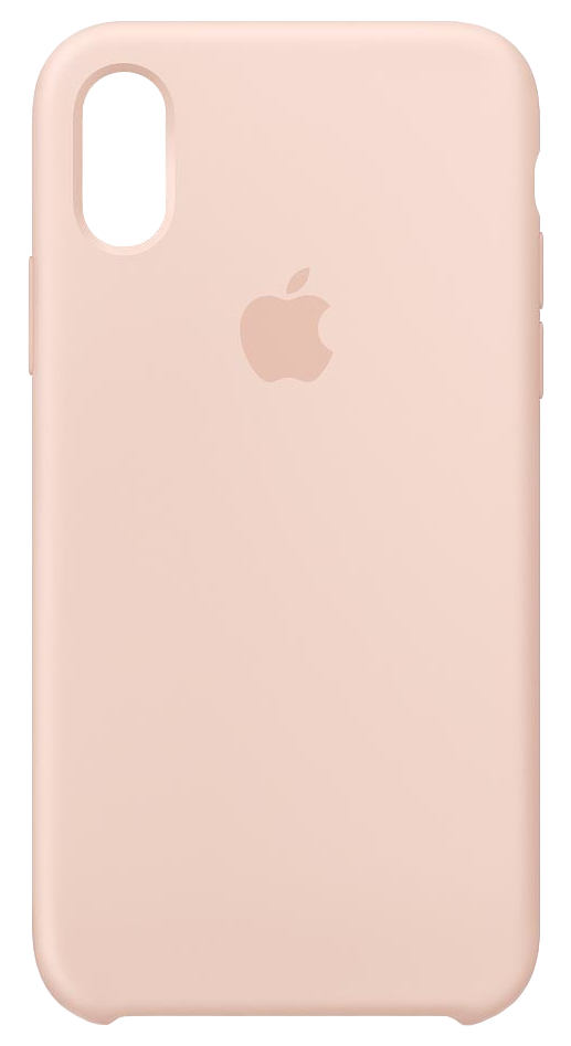 Apple iPhone XS Silicone Case - Pink Sand