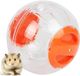 Shenzhen Haorui Industrial Technology Co., Ltd. Balle d'exercice pour hamster - 47 pouces, transparente, balle de course silencieuse pour l'activité des hamsters (Orange)