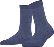 FALKE Tile Impact katoen sokken dames zwart - maat 35-38