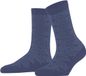 FALKE Tile Impact katoen sokken dames zwart - maat 35-38