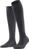 FALKE Vitalizer met compressie katoen kniekousen dames grijs - maat 39-40