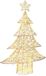 vidaXL - Kerstboom - 120 LED's - Warmwit - 120,5 cm - PET