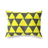 BonaMaison Decoratieve kussensloop, neon geel-Fume gooien kussenhoezen, decoratieve kussenslopen voor woonkamer, bank, slaapkamer, maat: 45x60 cm - ontworpen en vervaardigd in Turkije