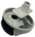Roborock roue avant/roue pivotante d'origine pour Q7, Max, S5 et S7 (gris)