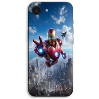 Maniacase iPhone 17e Iron Man aanval hoesje