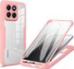 Techsuit Hoesje geschikt voor Xiaomi 14 - ColorVerse 360 Case met Screenprotector - Roze
