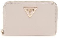GUESS Laurel II SLG Medium Zip Around Wallet Ivory Lichtgrijs