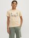 JACK & JONES JJZION TEE SS CREW NECK JNR T-shirt garçon - Taille 164 - Coton - Apricot Ice