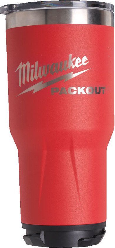 Milwaukee PACKOUT Thermosbeker - 887ml - Rood