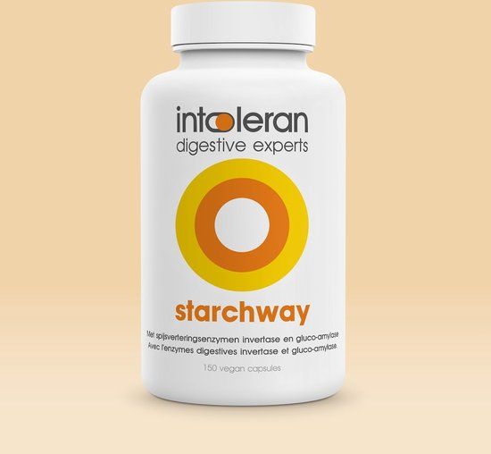 Intoleran Starchway Spijsverteringsenzymen - 150 capsules | Vegan | Low FODMAP