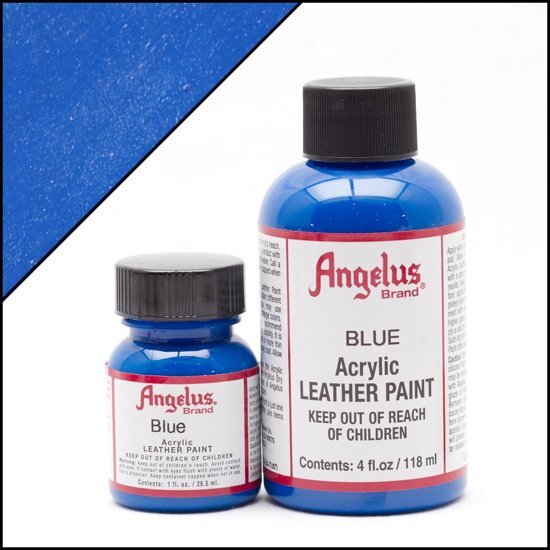 Angelus leerverf Blauw 118ml/4oz