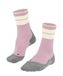 FALKE Dames Wandelsokken TK Stabilizing W So wol functioneel materiaal anti-blaar dik 1 paar, Roze Thulit 8663, 35-36