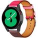 Samsung Bracelet cuir Samsung Galaxy Watch 4 - 44mm (rose/rouge marron)