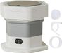 Merkloos Opvouwbare wasmachine Grijs
