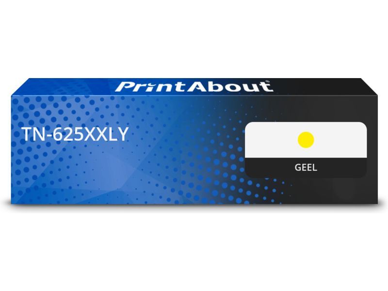 PrintAbout Toner TN-625XXLY Geel Extra hoge capaciteit geschikt voor Brother