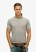 Superdry City Pique Poloshirt Korte Mouw Mannen Dove Grey XXL