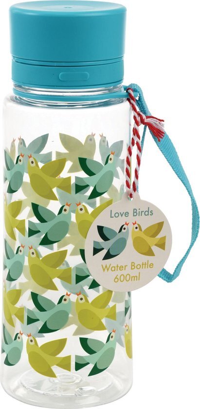 Rex London Waterfles - Drinkfles - Love Birds - Vogels